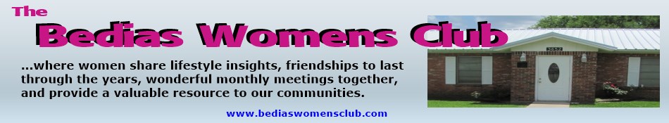 Bedias Womens Club of Bedias, Texas